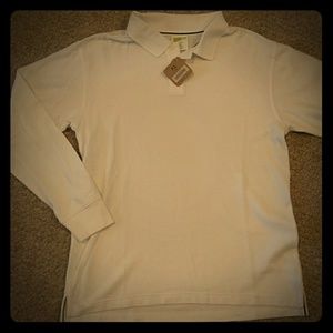 Crazy8 boys long sleeve polo XL